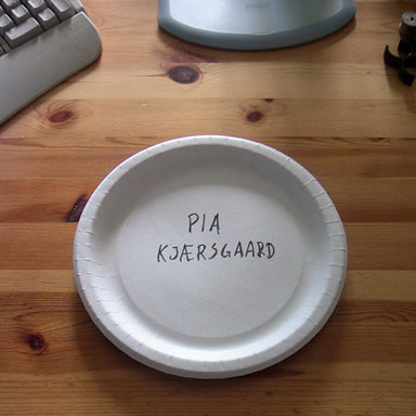 Tom paptallerken