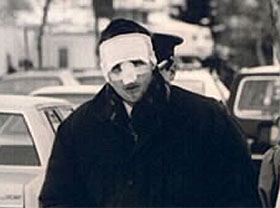 Foto af den h&aring;rdt medtagne Travis Bickle